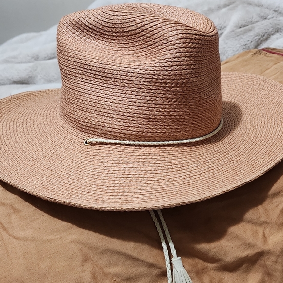 FREE PEOPLE SAN Diego HAT COMPANY PACKABLE STRAW HAT - Picture 2 of 10
